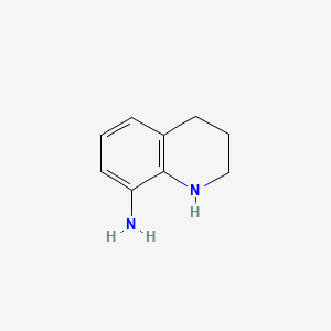 molecular formula C9H12N2 B1593855 1,2,3,4-Tetrahydroquinolin-8-amine CAS No. 54012-92-9