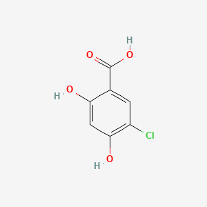 molecular formula C7H5ClO4 B1593856 5-氯-2,4-二羟基苯甲酸 CAS No. 67828-44-8