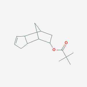 molecular formula C15H22O2 B1593860 Tricyclo[5.2.1.02,6]dec-3-en-8-yl pivalate CAS No. 68039-44-1