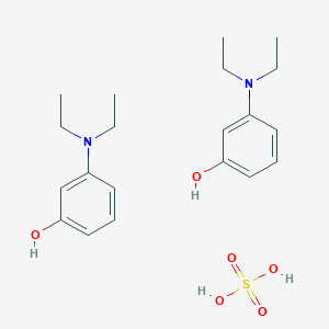 molecular formula C20H32N2O6S B1593864 N,N-Diethyl-m-aminophenol sulfate CAS No. 68239-84-9