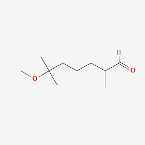 molecular formula C10H20O2 B1593867 6-Methoxy-2,6-dimethylheptanal CAS No. 62439-41-2