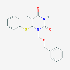 5-Ethyl-1-benzyloxymethyl-6-(phenylthio)uracil