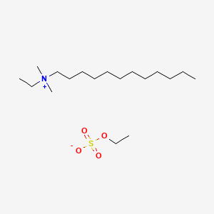 molecular formula C18H41NO4S B1593877 Lauryldimethylethylammonium ethyl sulfate CAS No. 3006-13-1