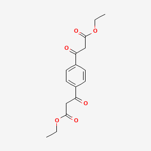molecular formula C16H18O6 B1593883 Diethyl terephthaloylbisacetate CAS No. 93-94-7