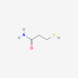 molecular formula C3H7NOS B1593888 3-Mercaptopropionamide CAS No. 763-35-9