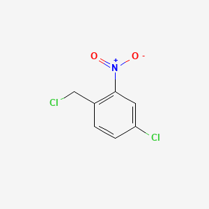 molecular formula C7H5Cl2NO2 B1593891 4-Chloro-2-nitrobenzyl chloride CAS No. 938-71-6