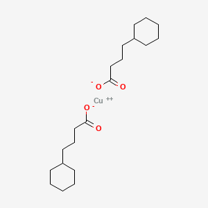 molecular formula C10H18CuO2 B1593893 Copper;4-cyclohexylbutanoic acid CAS No. 2218-80-6