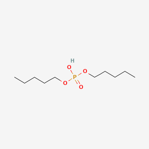 molecular formula C10H23O4P B1593899 Dipentyl hydrogen phosphate CAS No. 3138-42-9