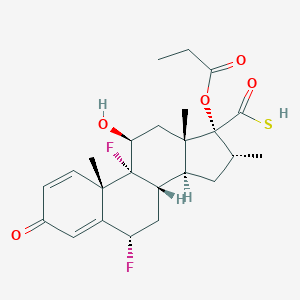 molecular formula C24H30F2O5S B015939 Fluticasone Propionate Intermediate CAS No. 80474-45-9