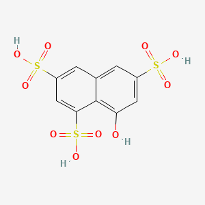 molecular formula C10H8O10S3 B1593903 1,3,6-Naphthalenetrisulfonic acid, 8-hydroxy- CAS No. 3316-02-7