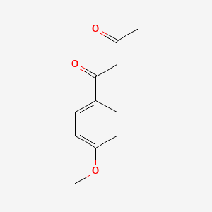 molecular formula C11H12O3 B1593905 1-(4-甲氧基苯基)丁烷-1,3-二酮 CAS No. 4023-80-7