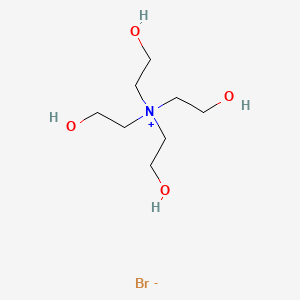 molecular formula C8H20BrNO4 B1593907 Tetrakis(2-hydroxyethyl)ammonium bromide CAS No. 4328-04-5