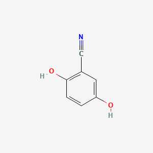 molecular formula C7H5NO2 B1593910 2,5-Dihydroxybenzonitrile CAS No. 4640-29-3