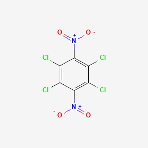 molecular formula C6Cl4N2O4 B1593924 1,2,4,5-Tetrachloro-3,6-dinitrobenzene CAS No. 20098-38-8