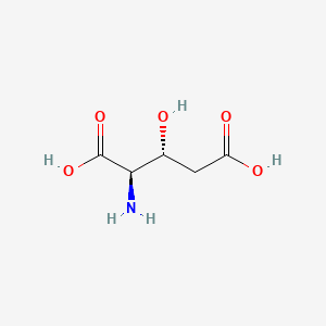 Erythro-beta-hydroxy-D-glutamic acid