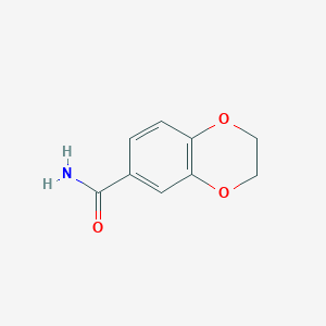 molecular formula C9H9NO3 B1593929 2,3-Dihydro-1,4-benzodioxine-6-carboxamide CAS No. 299169-62-3