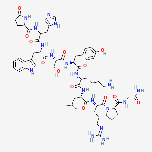 molecular formula C59H84N18O13 B1593939 LHRH, Lys(6)- CAS No. 52671-12-2
