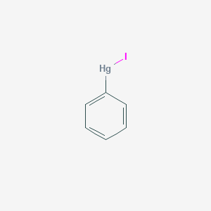 molecular formula C6H5HgI B1593940 Iodo(phenyl)mercury CAS No. 823-04-1