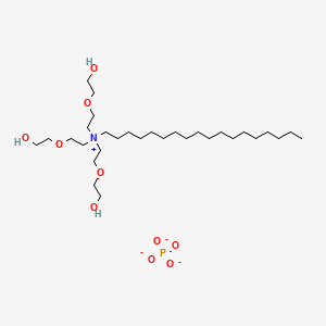 molecular formula C30H64NO10P-2 B1593948 Quaternium-52 CAS No. 58069-11-7