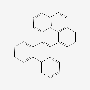 molecular formula C28H16 B1593953 Benzo(P)naphtho(1,8,7-ghi)chrysene CAS No. 385-14-8