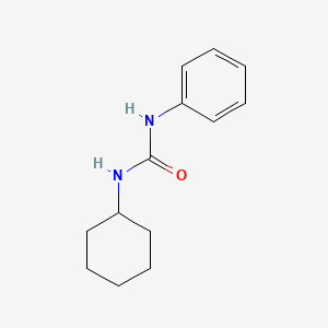 molecular formula C13H18N2O B1593960 1-cyclohexyl-3-phenylurea CAS No. 886-59-9