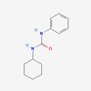 molecular formula C13H18N2O B1593960 N-Cyclohexyl-N'-phenylurea CAS No. 886-59-9