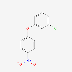 molecular formula C12H8ClNO3 B1593963 间氯苯基对硝基苯基醚 CAS No. 2303-23-3