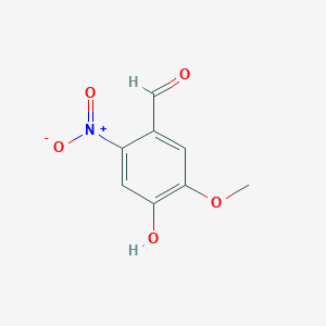 4-Hydroxy-5-methoxy-2-nitrobenzaldehyde