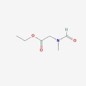 molecular formula C6H11NO3 B1593979 ethyl 2-(N-methylformamido)acetate CAS No. 89531-66-8