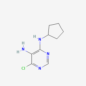 6-Chloro-n4-cyclopentylpyrimidine-4,5-diamine