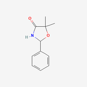 5,5-Dimethyl-2-phenyl-1,3-oxazolidin-4-one