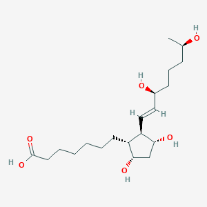 molecular formula C20H36O6 B159399 19R-hydroxy-PGF1alpha CAS No. 81371-59-7