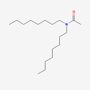 molecular formula C18H37NO B1594000 N,N-Dioctylacetamide CAS No. 4088-41-9