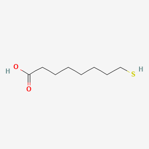 molecular formula C8H16O2S B1594009 8-Mercaptooctanoic acid CAS No. 74328-61-3