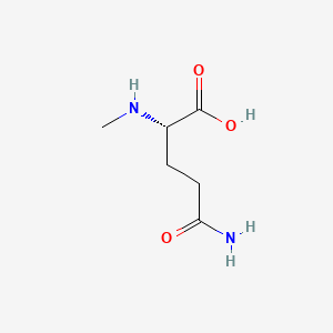 molecular formula C6H12N2O3 B1594011 N2-Methyl-L-glutamine CAS No. 3081-62-7