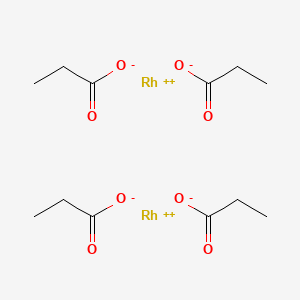 molecular formula C12H20O8Rh2 B1594022 Rhodium(II) propionate CAS No. 31126-81-5