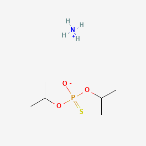 molecular formula C6H18NO3PS B1594024 Ammonium diisopropyl thiophosphate CAS No. 29918-57-8