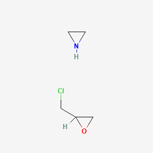 molecular formula C5H10ClNO B1594031 Aziridine;2-(chloromethyl)oxirane CAS No. 68307-89-1