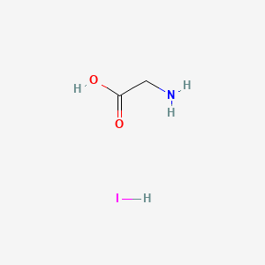 molecular formula C4H11IN2O4 B1594056 Glycine hydriodide CAS No. 7490-96-2