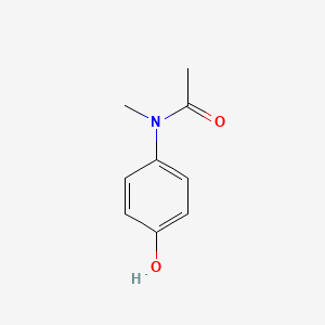 molecular formula C9H11NO2 B1594058 N-(4-hydroxyphenyl)-N-methylacetamide CAS No. 579-58-8