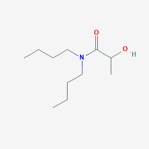 molecular formula C11H23NO2 B1594062 n,n-dibutyl-2-hydroxypropanamide CAS No. 6288-16-0