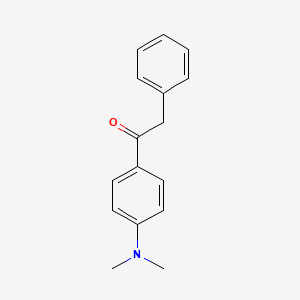 molecular formula C16H17NO B1594065 1-[4-(Dimethylamino)phenyl]-2-phenylethanone CAS No. 97606-39-8