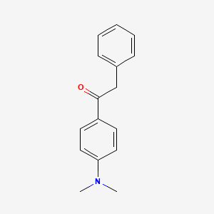 molecular formula C16H17NO B1594065 4'-Dimethylamino-2-phenylacetophenone CAS No. 97606-39-8