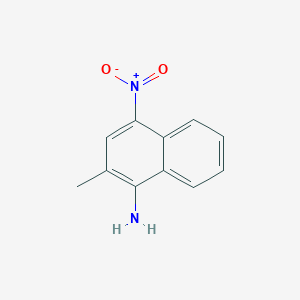 molecular formula C11H10N2O2 B1594066 2-Methyl-4-nitronaphthalen-1-amine CAS No. 5465-56-5