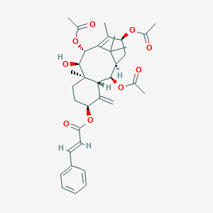 molecular formula C35H44O9 B159407 9-Deacetyltaxinine E 