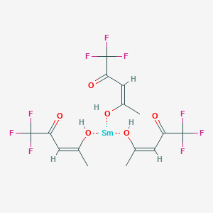 molecular formula C15H15F9O6Sm B1594072 Samarium trifluoroacetylacetonate CAS No. 23301-82-8