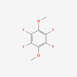 molecular formula C8H6F4O2 B1594076 1,4-Dimethoxytetrafluorobenzene CAS No. 362-56-1