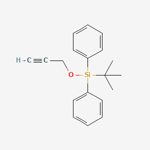 molecular formula C19H22OSi B1594077 tert-butyldiphenyl(prop-2-yn-1-yloxy)silane CAS No. 88159-06-2