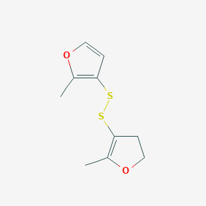2-Methyl-3-[(5-methyl-2,3-dihydrofuran-4-yl)disulfanyl]furan