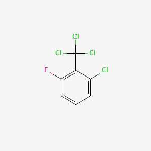 molecular formula C7H3Cl4F B1594098 2-Chloro-6-fluorobenzotrichloride CAS No. 84473-83-6